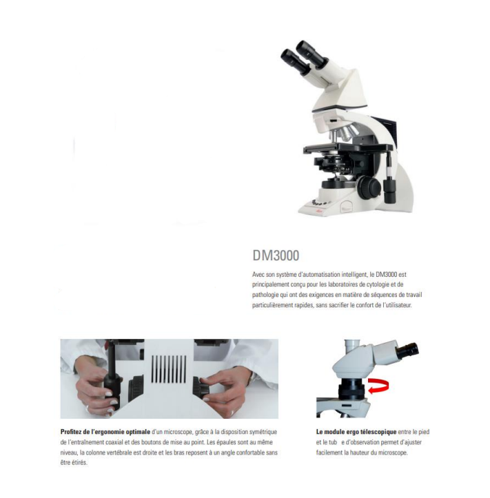 Microscopes optiques LED simple